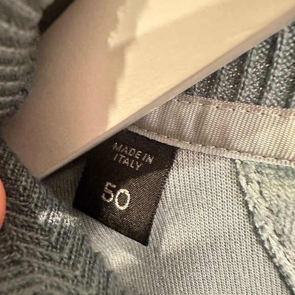 Tom Ford Men's Blue Velvet Polo Shirt - Picture 4 of 4